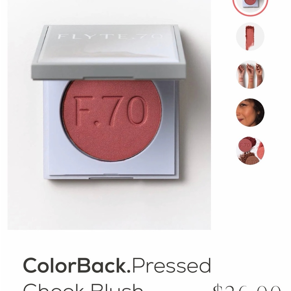 ColorBack Pressed Cheek Blush
LINGER
Warm berry with gold light-reflectors